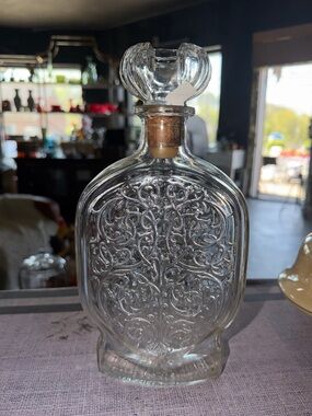 Vintage Schenley Glass Liquor Decanter 1953